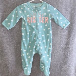 BabyGirl Footed Pajama